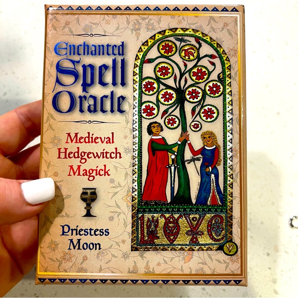 Enchanted Spell Oracle Cards
Medieval Hedgewitch Magick 
By Priestess Moon